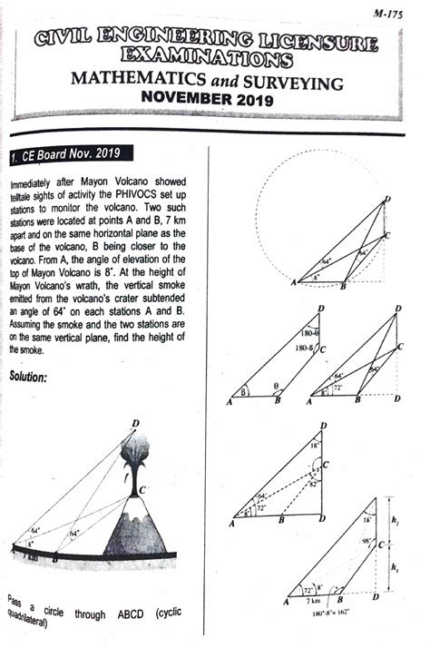 civil engineering board exam questions|2019 November civil engineering Board EXAM .